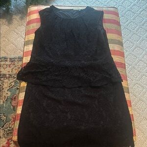 Elegant Black Lace Dress